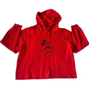 🖤Disney Mickey Cut Off Sweatshirt Hoodie 🖤